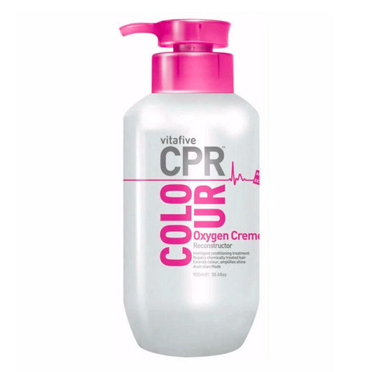 3x Vitafive CPR COLOUR Oxygen Creme Reconstructor 900ml
