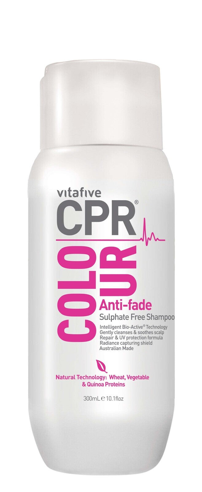 6x Vitafive CPR COLOUR Anti-Fade Shampoo 300ml