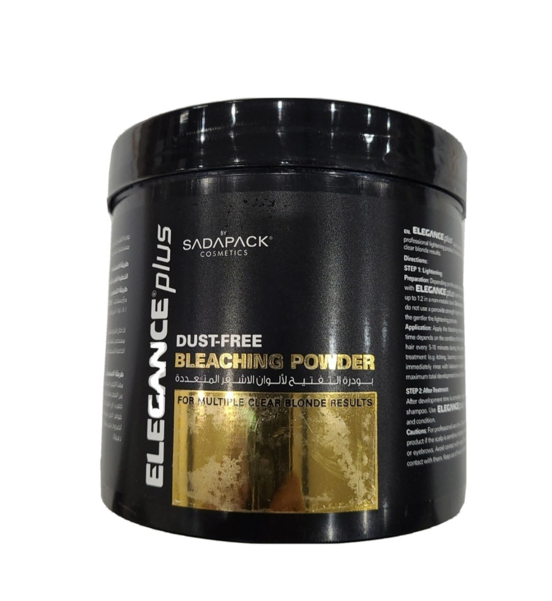 6x Elegance Plus Dust-Free Bleaching Powder - Yellow 500g