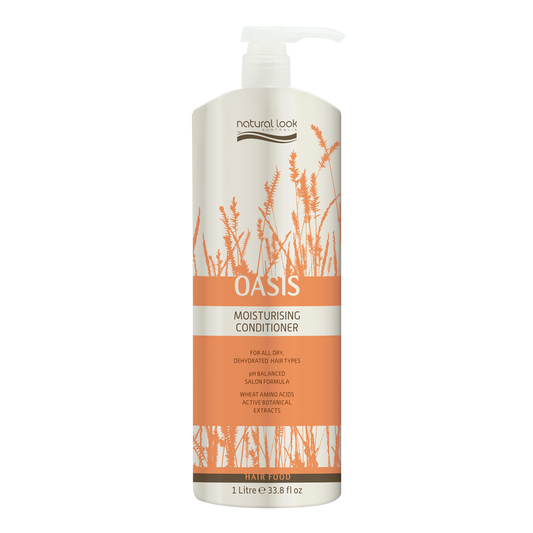 6x Natural Look Oasis Moisturising Conditioner 1L