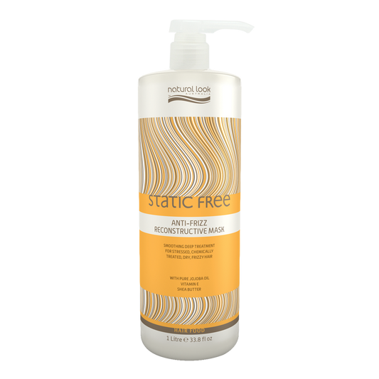 Natural Look Static Free Anti-Frizz Reconstructive Mask 1L