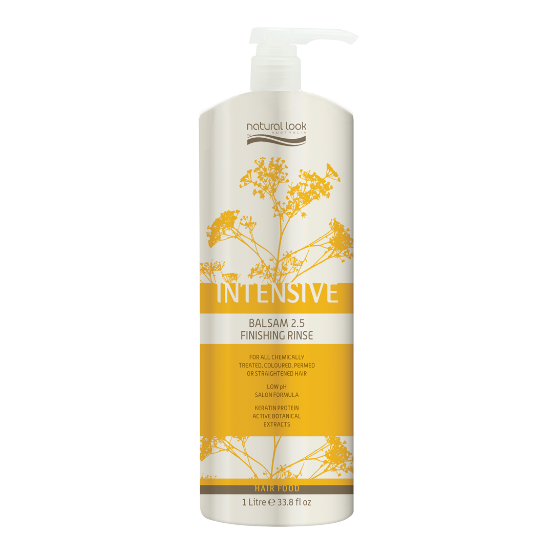 6x Natural Look Intensive Balsam 2.5 Finishing Rinse 1L