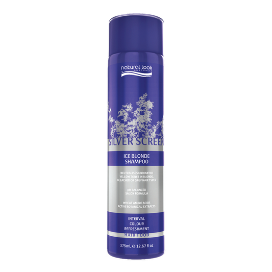 Natural Look Silver Screen Ice Blonde Shampoo 375ml