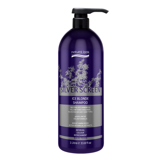 Natural Look Silver Screen Ice Blonde Shampoo 1L