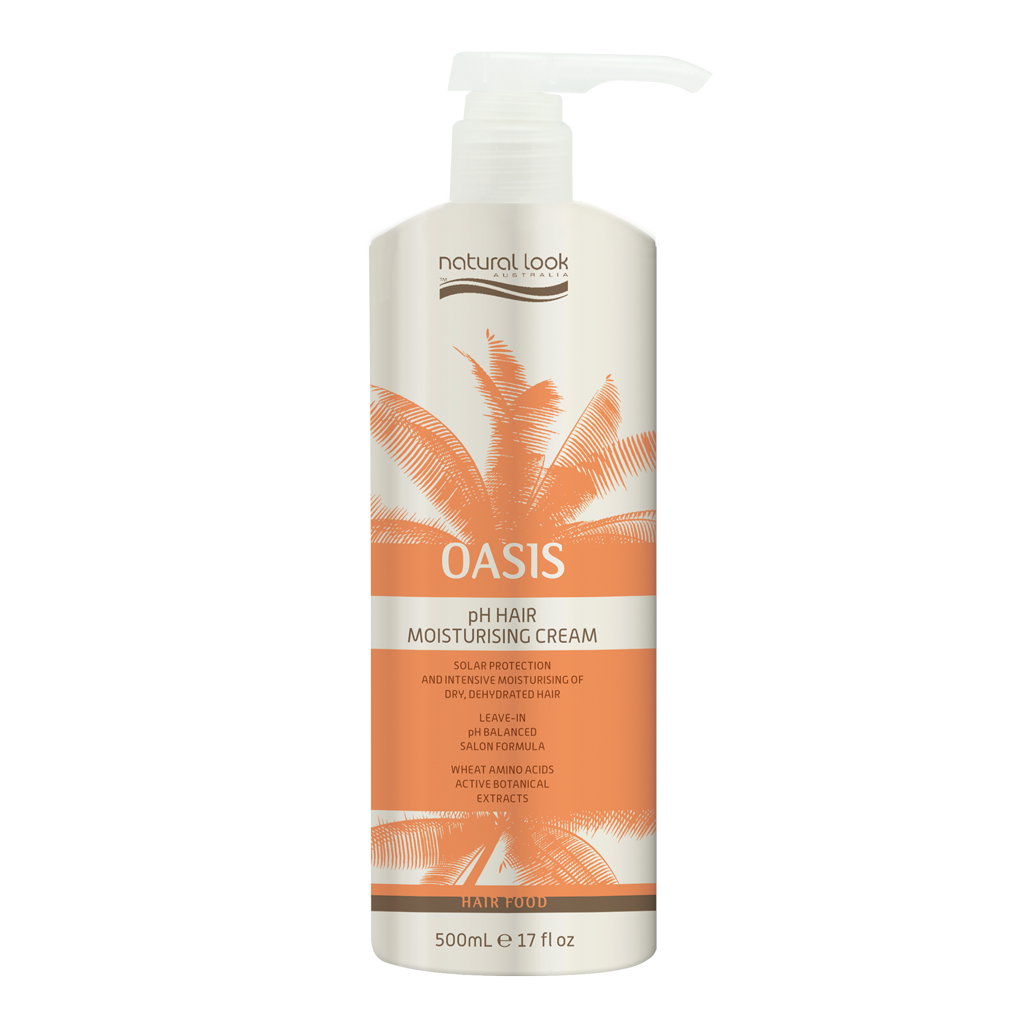 6x Natural Look Oasis pH Moisturising Cream 500ml