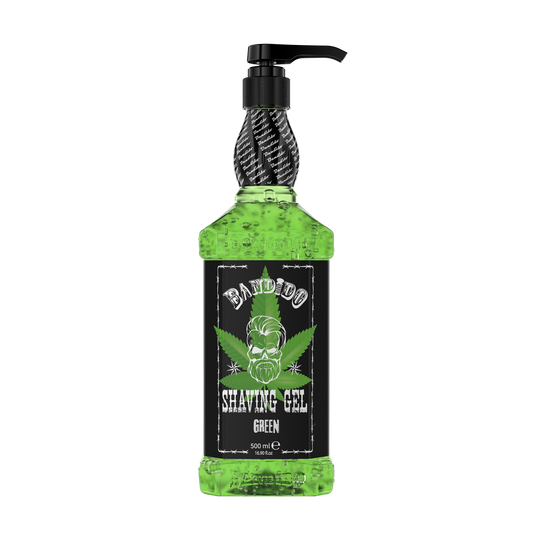 3x Bandido Shaving Gel Green 500ml