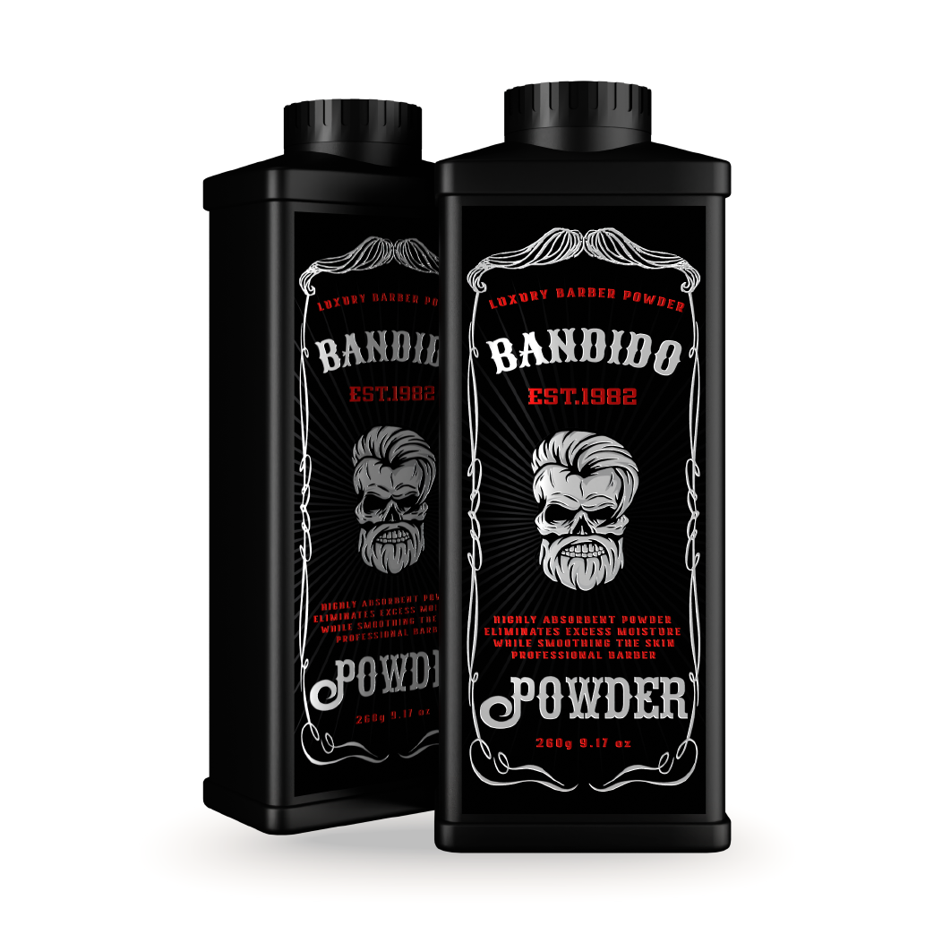 3x Bandido Talcum Powder 260g