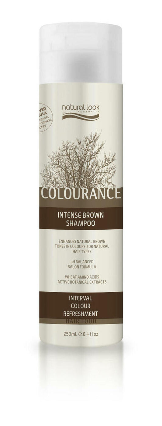 6x Natural Look Colourance Intense Brown Shampoo 250ml