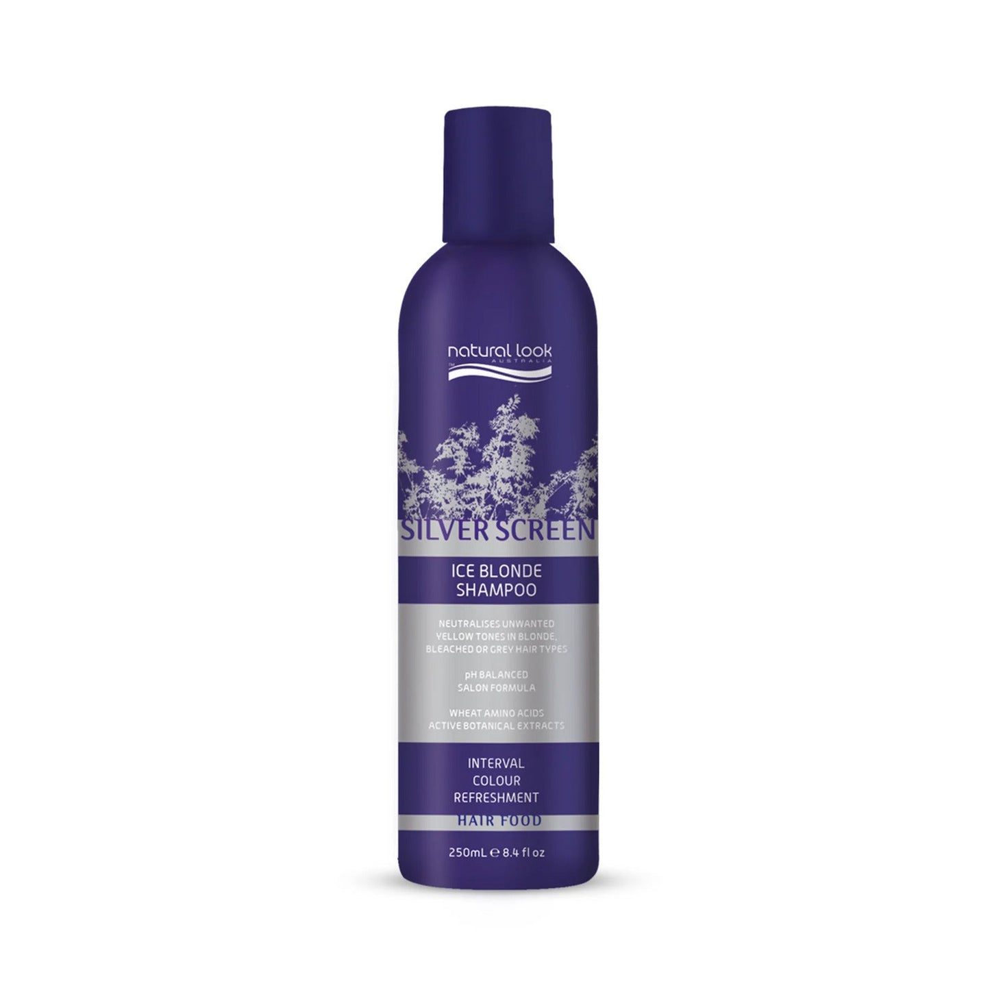 6x Natural Look Silver Screen Ice Blonde Shampoo 250ml