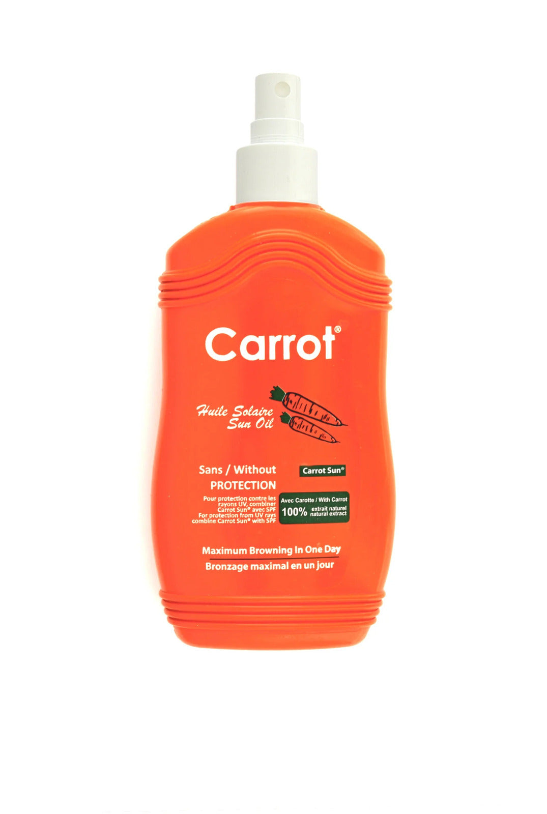 3x Carrot Sun Tanning Oil - Carrot 200ml