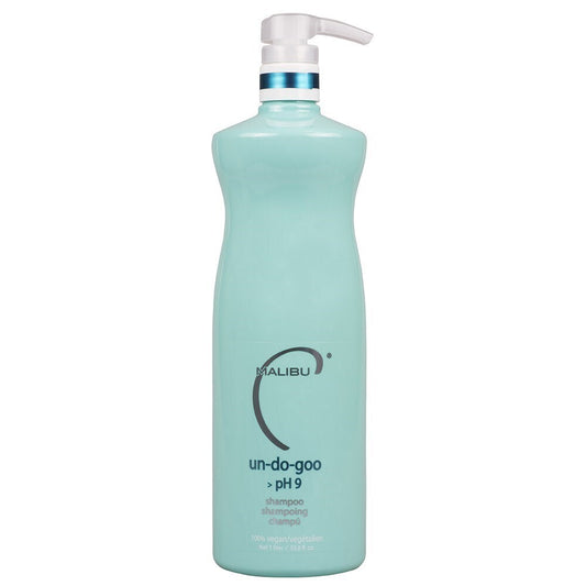 3x Malibu C Un Do Goo Shampoo 1L