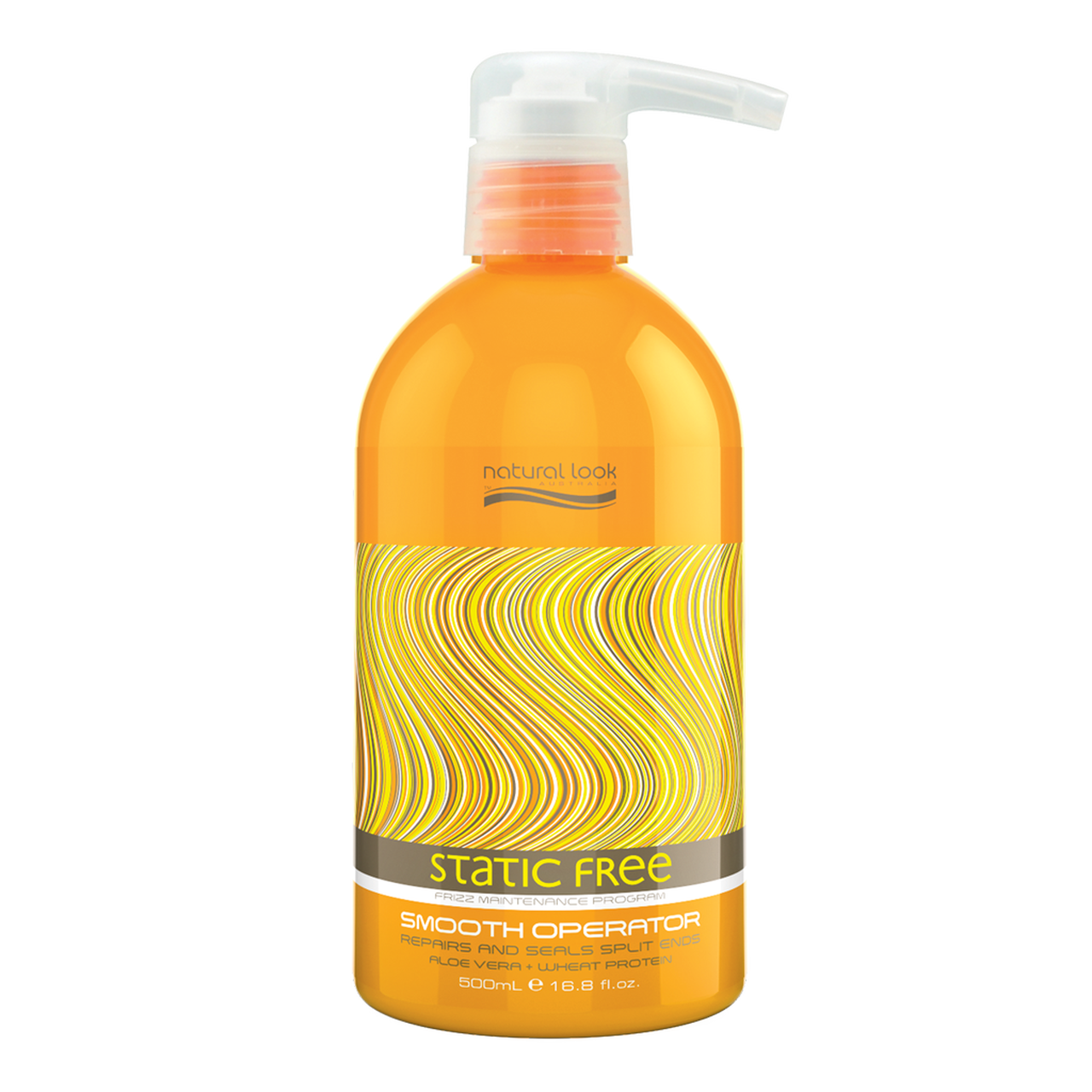 6x Natural Look Static Free Smooth Operator 500ml