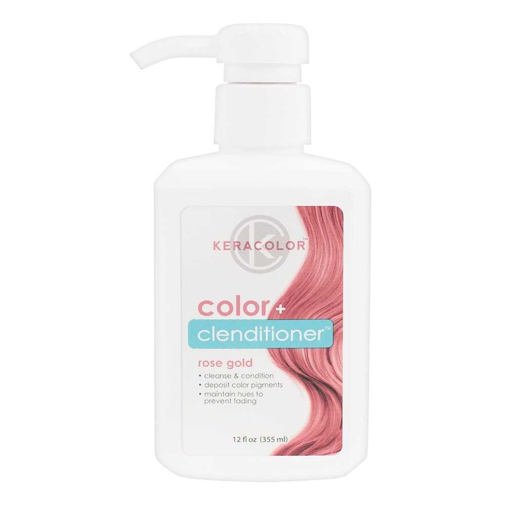 Keracolor Color Clenditioner Colouring Shampoo Rose Gold 355ml