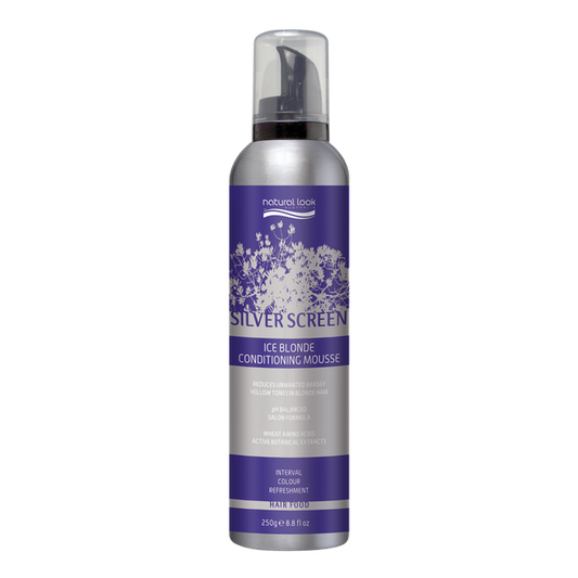 Natural Look Silver Screen Ice Blonde Conditioning Mousse 250g