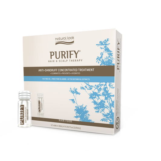Natural Look Purify Anti-Dandruff Concentrated Treatment Vials 12x10ml