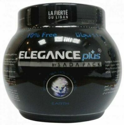 3x Elegance Plus 24HR Extra Hold Hair Gel Earth 1000ml