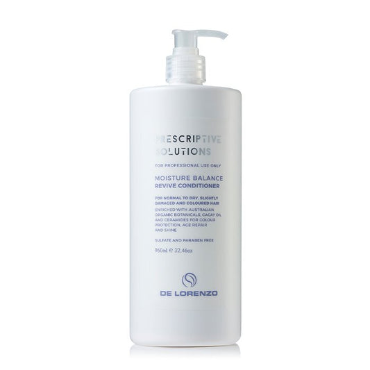 De Lorenzo Prescriptive Solutions Moisture Balance Revive Conditioner 960ml + Pump