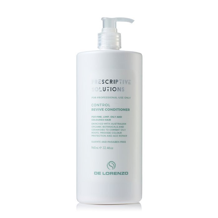 6x De Lorenzo Prescriptive Solutions Control Revive Conditioner 960ml + Pump