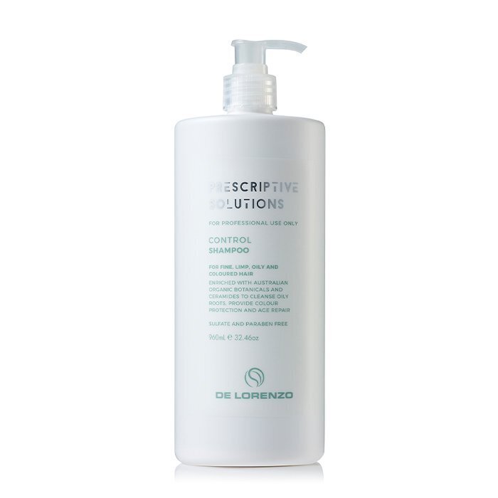 6x De Lorenzo Prescriptive Solutions Control Shampoo 960ml + Pump