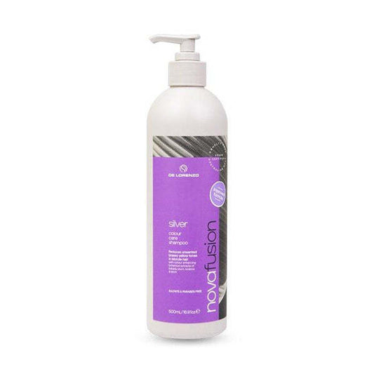 De Lorenzo Novafusion Silver Colour Care Shampoo 500ml