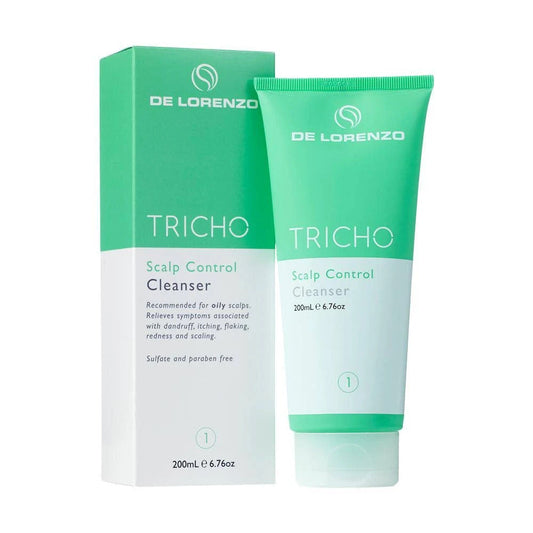 3x De Lorenzo Tricho Scalp Control Cleanser 200ml