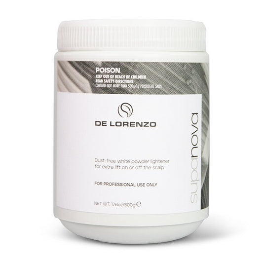 De Lorenzo Supanova White Powder Lightener Bleach 500g