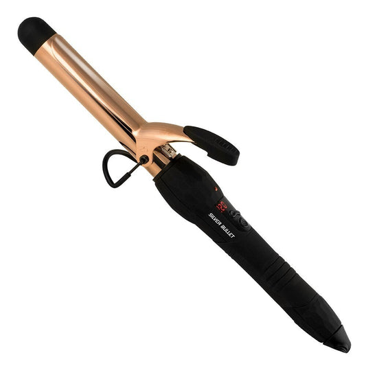 3x Silver Bullet Fastlane Titanium Rose Gold 25mm Curling Iron