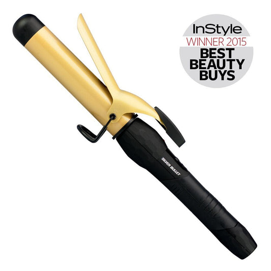 6x Silver Bullet Fastlane Gold Ceramic 32mm Curling Iron