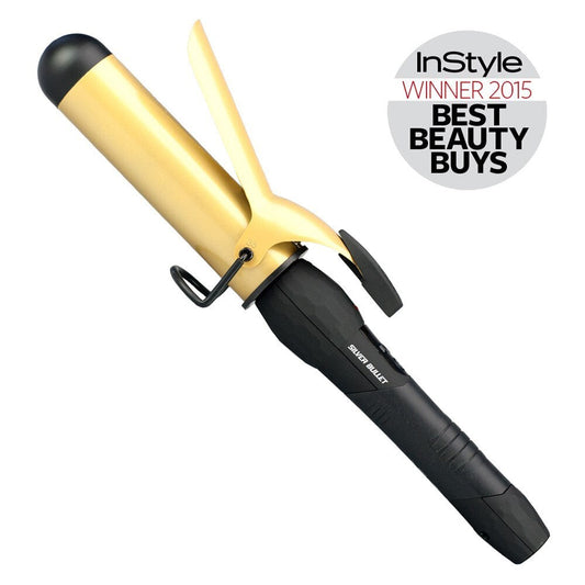 3x Silver Bullet Fastlane Gold Ceramic 38mm Curling Iron