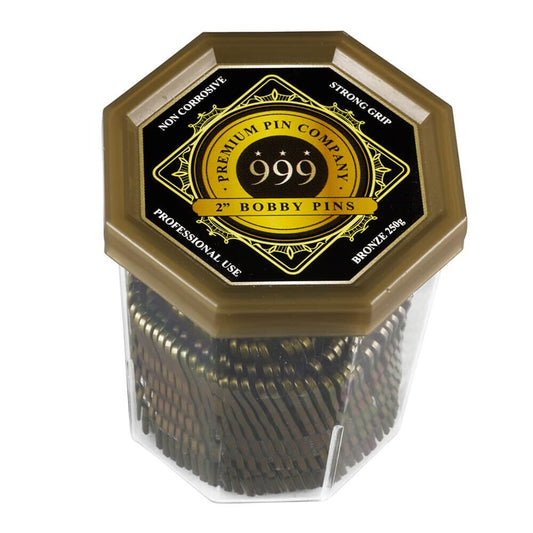 Premium Pin Company 999 Bobby Pins 2" Bronze 250g