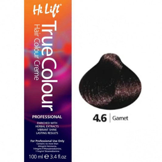 3x Hi Lift True Colour 4.6 Garnet 100ml