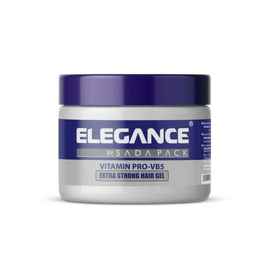 3x Elegance Vitamin Pro-VB5 Extra Strong Hair Gel 500ml