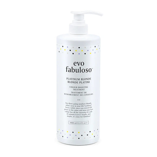 Evo Fabuloso Platinum Blonde Colour Boosting Treatment 1L