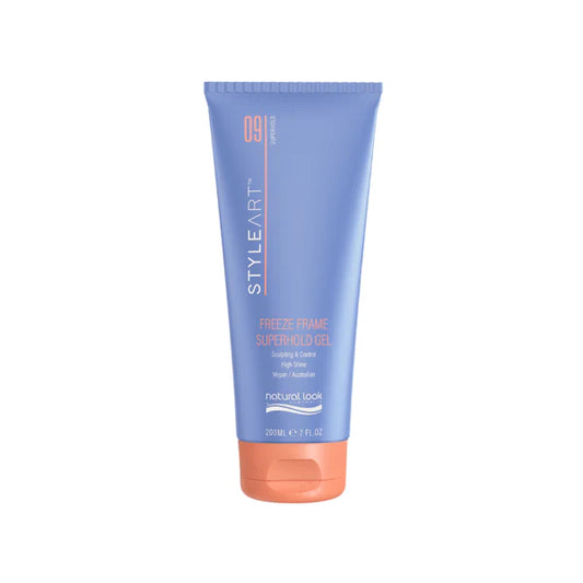 6x Natural Look StyleArt Freeze Frame Superhold Styling Gel 60g