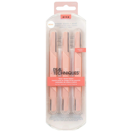 Real Techniques Face and Brow Razors 3 Pack