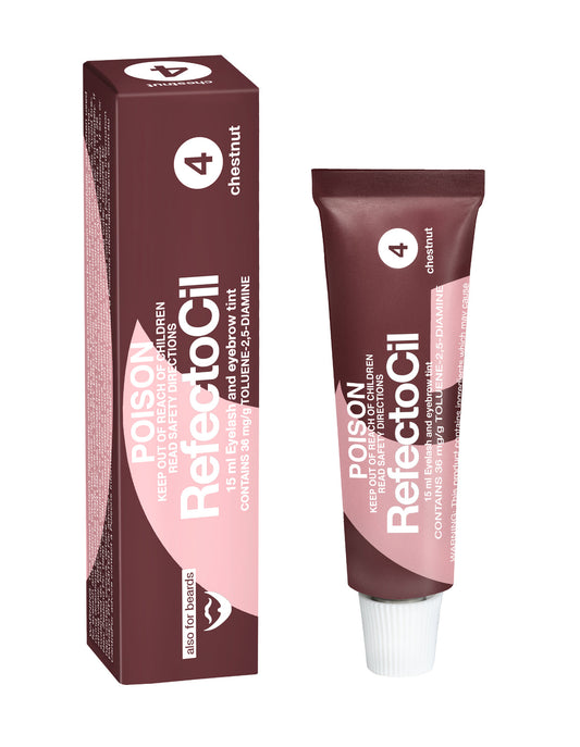 RefectoCil Eyelash and Eyebrow Tint 4 Chestnut 15ml