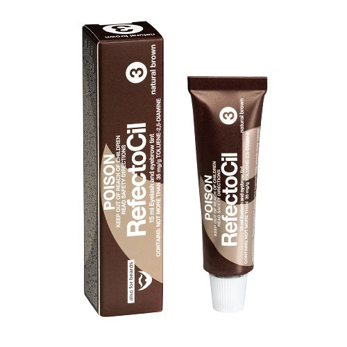 RefectoCil Tint 3 Natural Brown 15ml