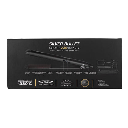 Silver Bullet Keratin 230 Ceramic Tourmaline Hair Straightener