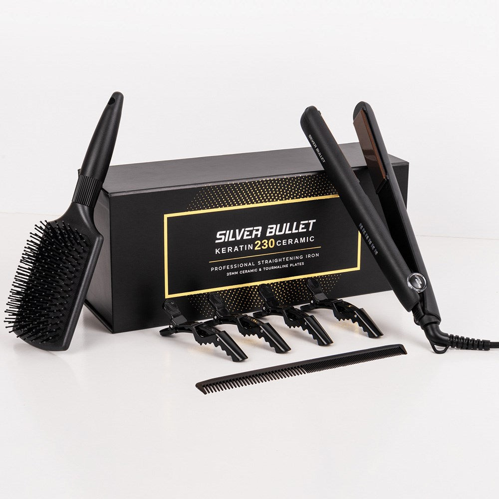 Silver Bullet Keratin 230 Ceramic Tourmaline Hair Straightener