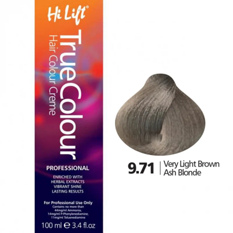 Hi Lift True Colour 9.71 Very Light Brown Ash Blonde 100ml